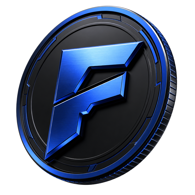 DuelFive Token 3D coin