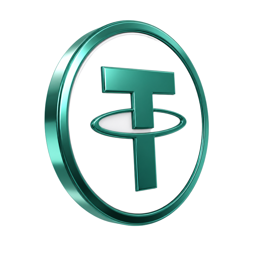 Tether 3D coin